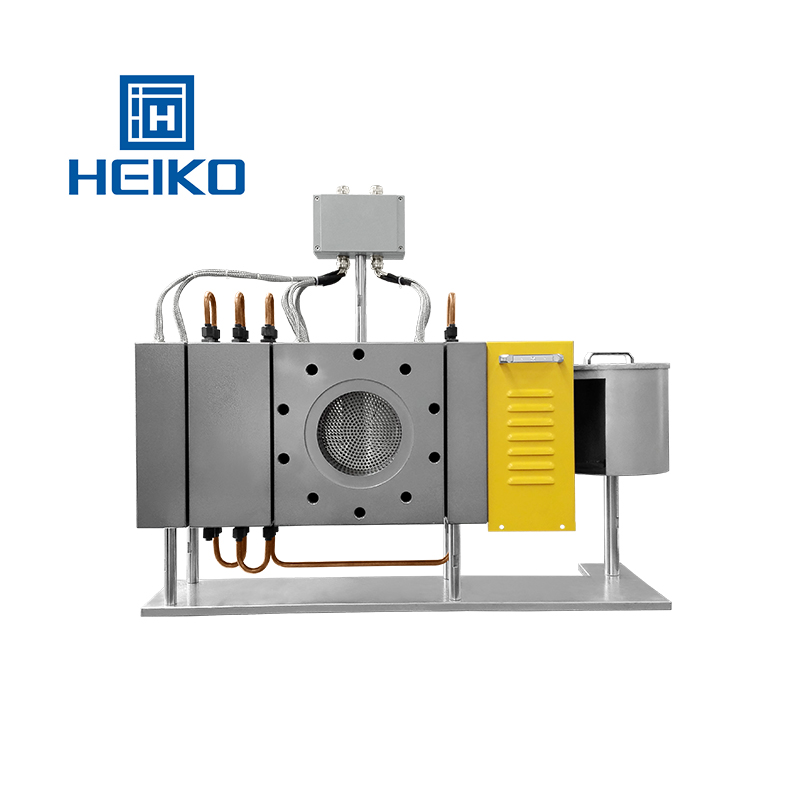Automatic mesh belt continuous screen changer
