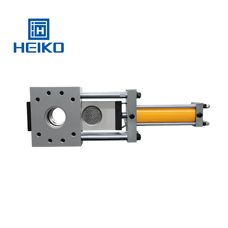 Single plate double screen cavities screen changer (square)